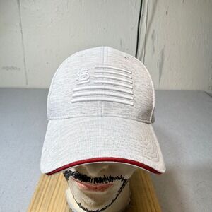 St Louis Cardinals Baseball Cap Hat‎ American Flag Logo Adjustable Red Trim